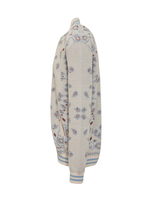 Bandana Cotton Bomber Jacket - Image 3