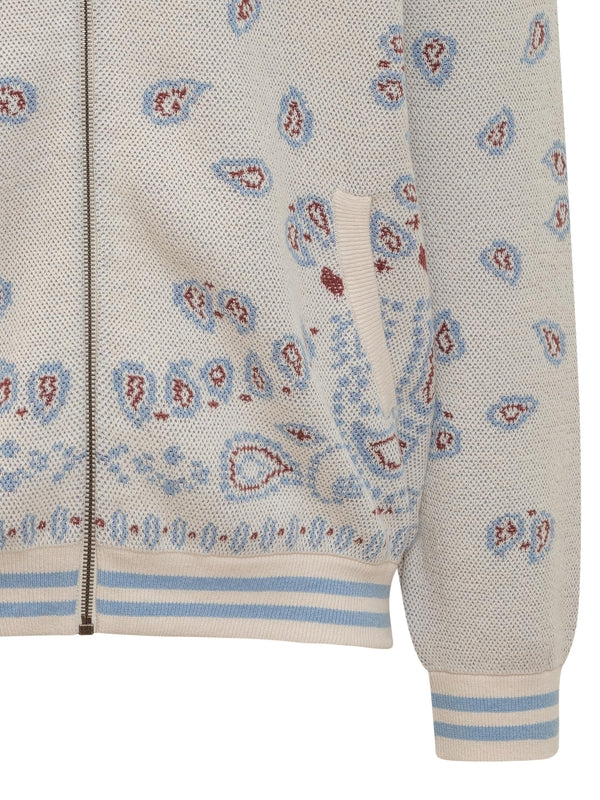 Bandana Cotton Bomber Jacket - Image 4