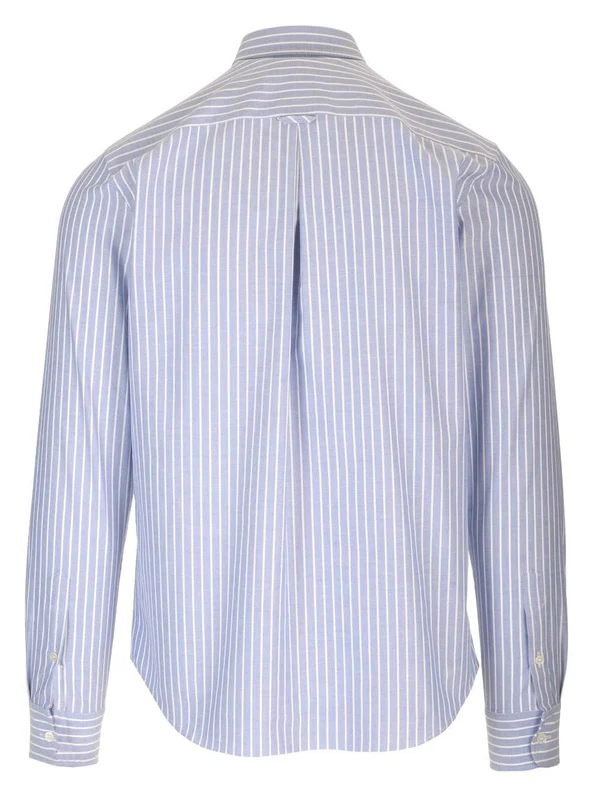 Stripe Oxford Cotton Shirt - Image 2
