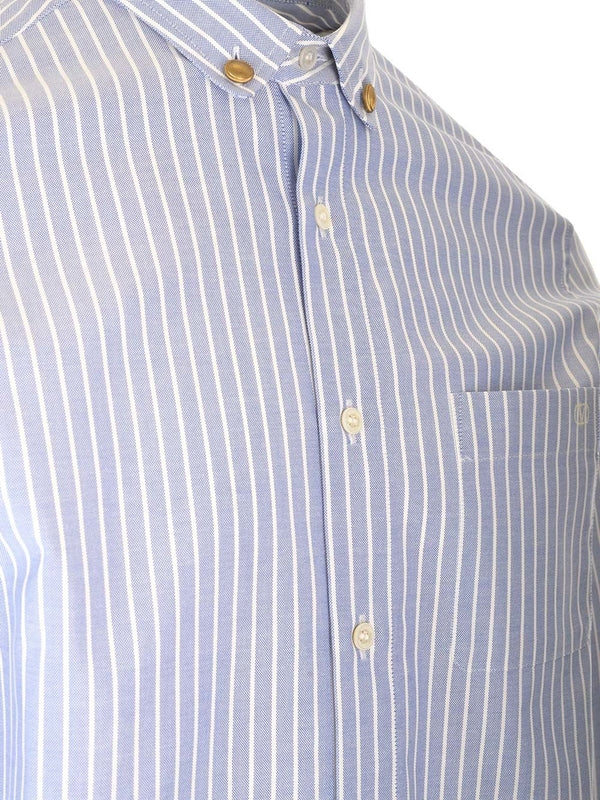 Stripe Oxford Cotton Shirt - Image 5