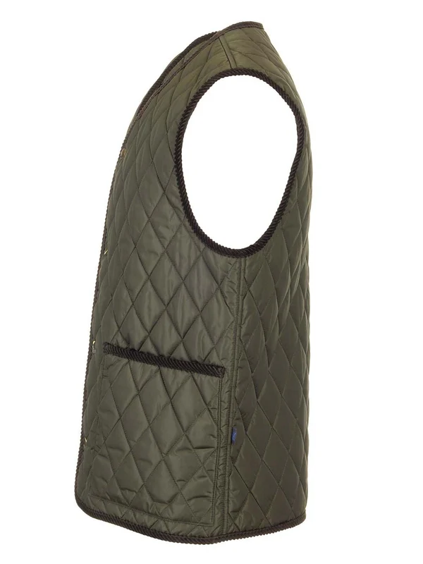 Diamond
  Quilted Nylon Vest - Image 3