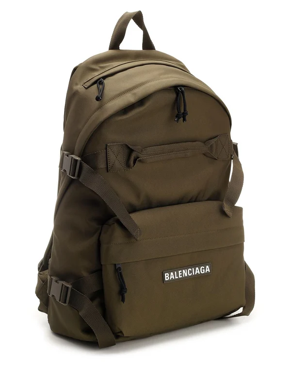 Army Medium Nylon Backpack - Image 2