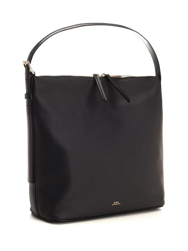 Vera Logo Leather Tote Bag - Image 2