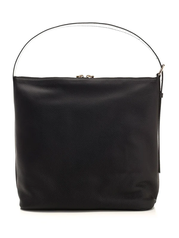 Vera Logo Leather Tote Bag - Image 3