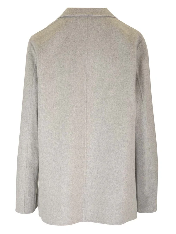 Deconstructed Wool Cashmere Tailored Jacket - Image 2