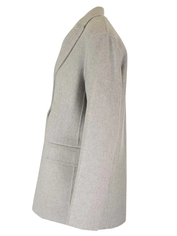 Deconstructed Wool Cashmere Tailored Jacket - Image 3