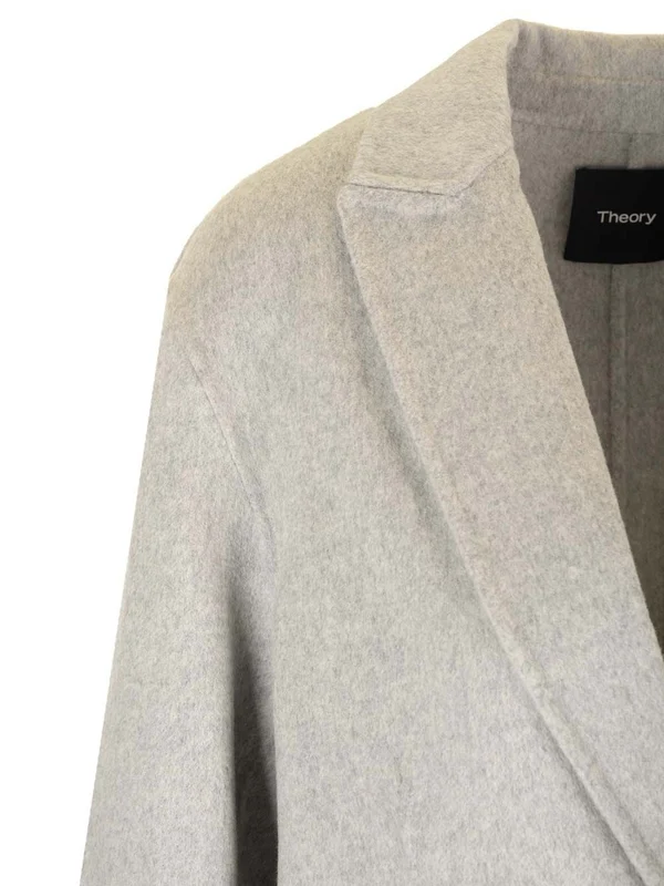 Deconstructed Wool Cashmere Tailored Jacket - Image 4