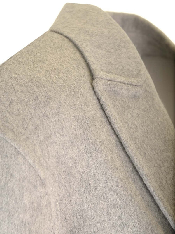 Deconstructed Wool Cashmere Tailored Jacket - Image 5