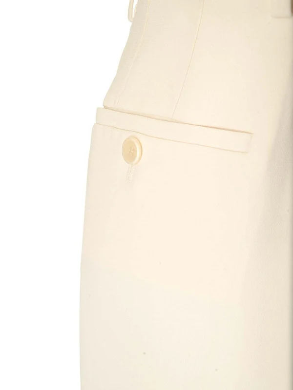 Fluid Crepe Casual Tailored Pants - Image 6