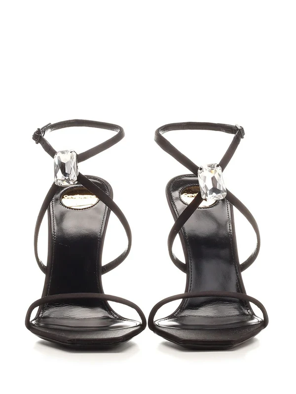 Harlow Satin Sandal Heel - Image 5