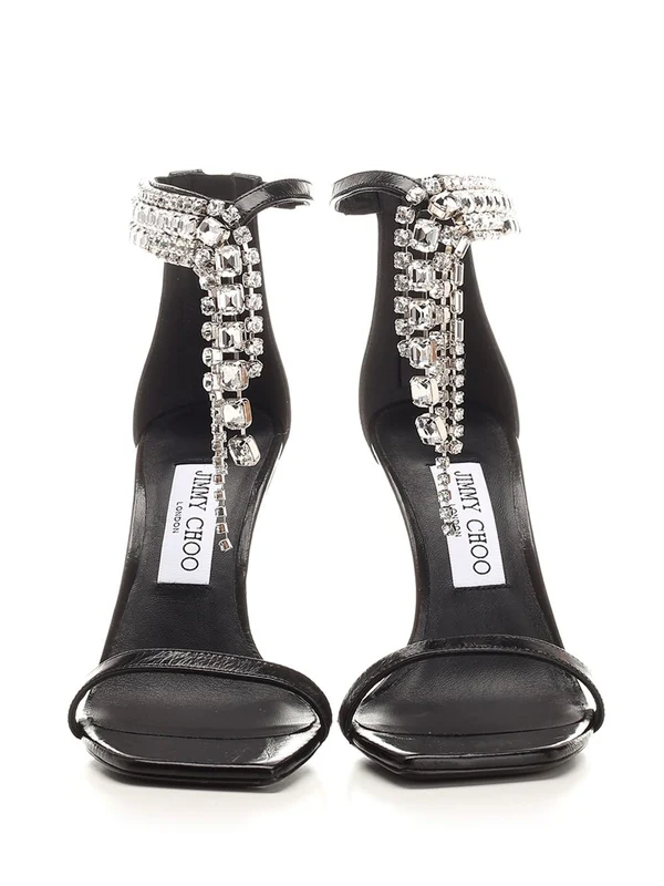 Verity Leather Sandal Heel - Image 5