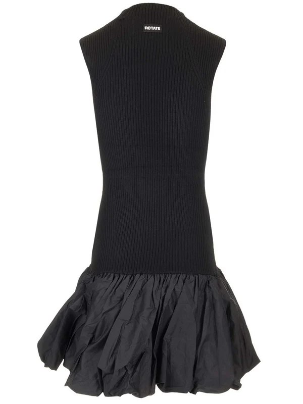 Rib Sleeveless Mini Dress - Image 2
