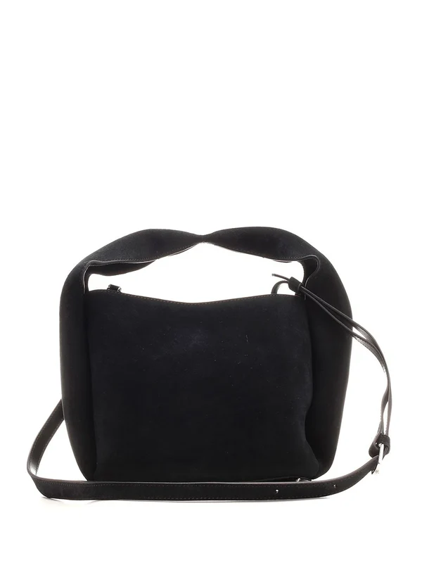 Suede Bucket Tote Bag - Image 3