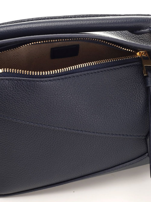 Puzzle Mini Leather Crossbody Bag - Image 4