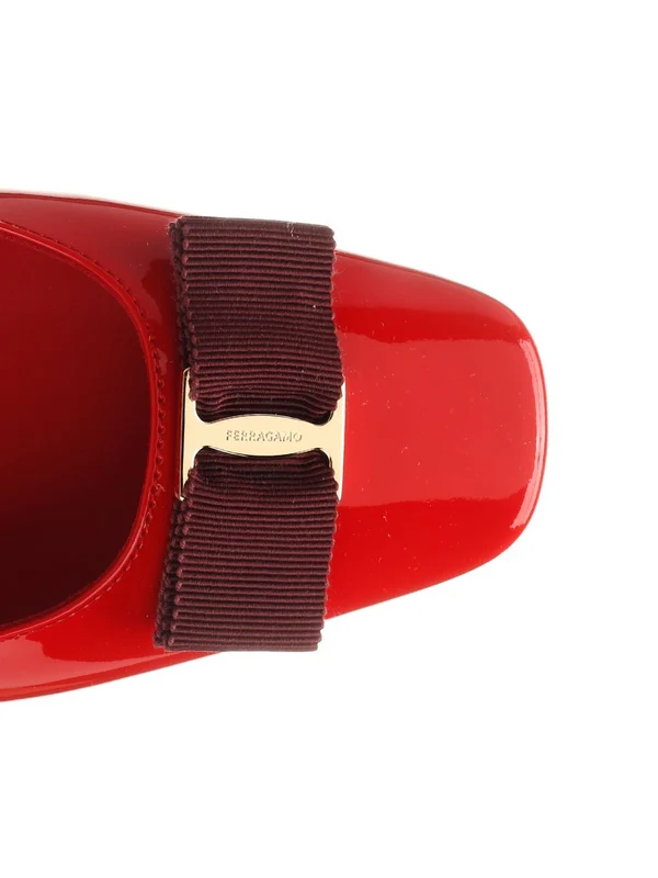 Vara Bow Detail Leather Slingback - Image 4
