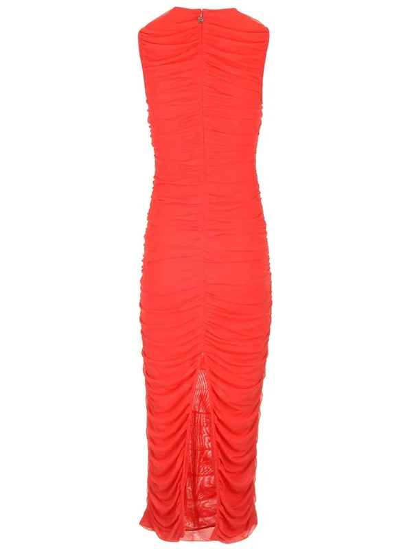 Ruffle Sleeveless Midi Dress - Image 2