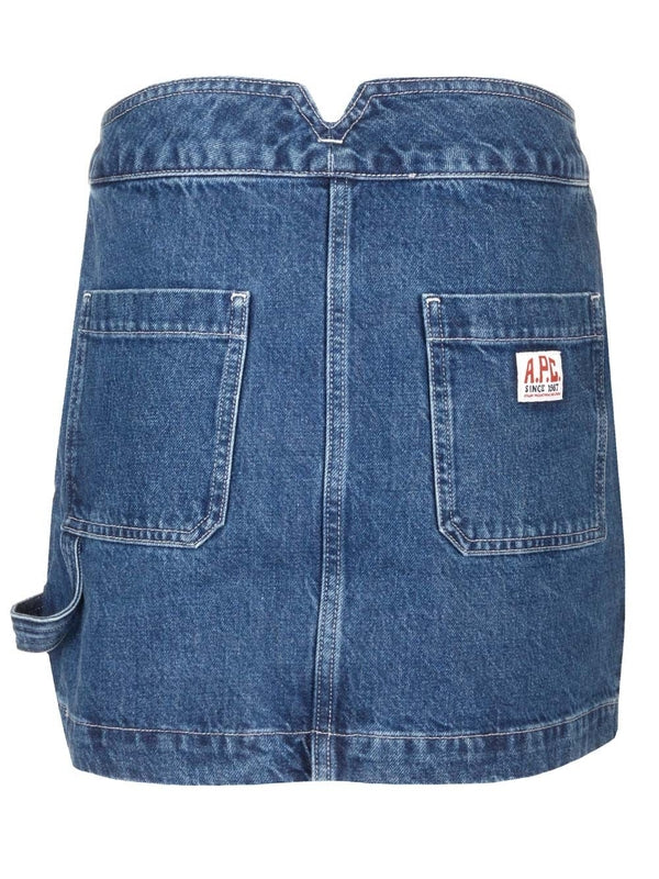 Christie Denim Mini Skirt - Image 2