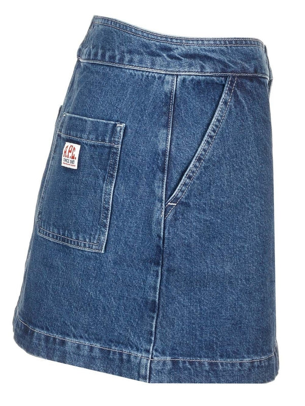 Christie Denim Mini Skirt - Image 3