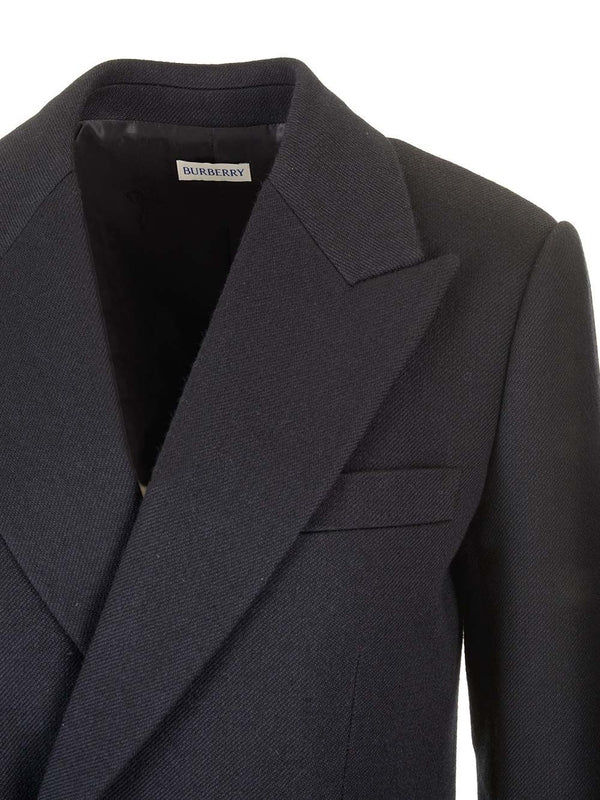 Double-breasted Wool Tailored Jacket - Image 4