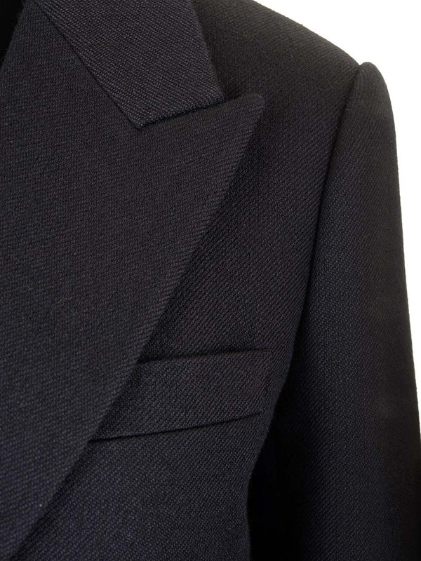 Double-breasted Wool Tailored Jacket - Image 5