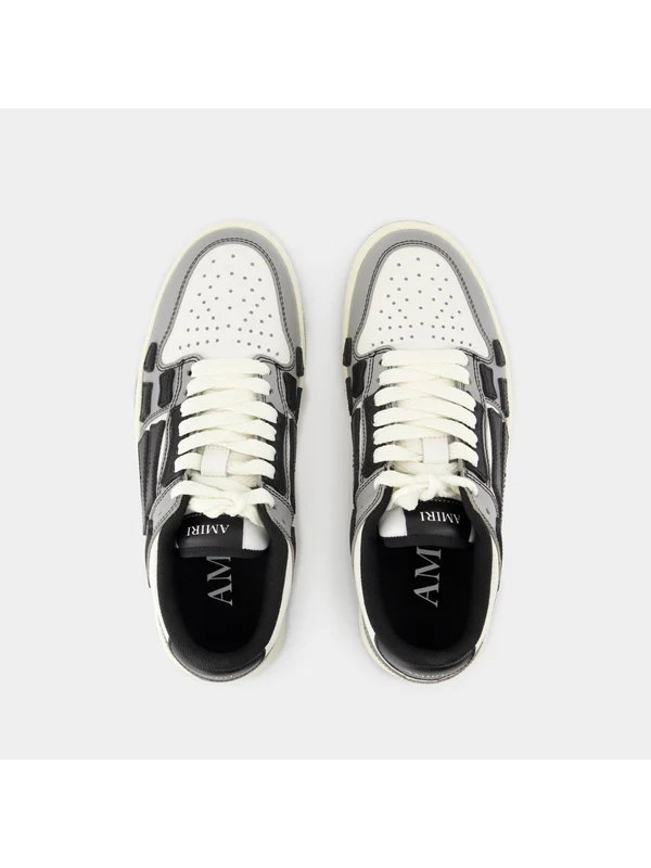 Skel Leather Low-Top Sneakers - Image 4
