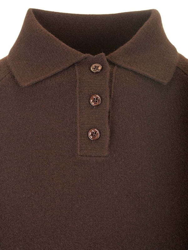 Wool Polo Sweater - Image 4