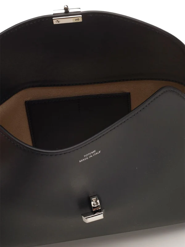 T Lock Leather Shoulder Bag - Image 4