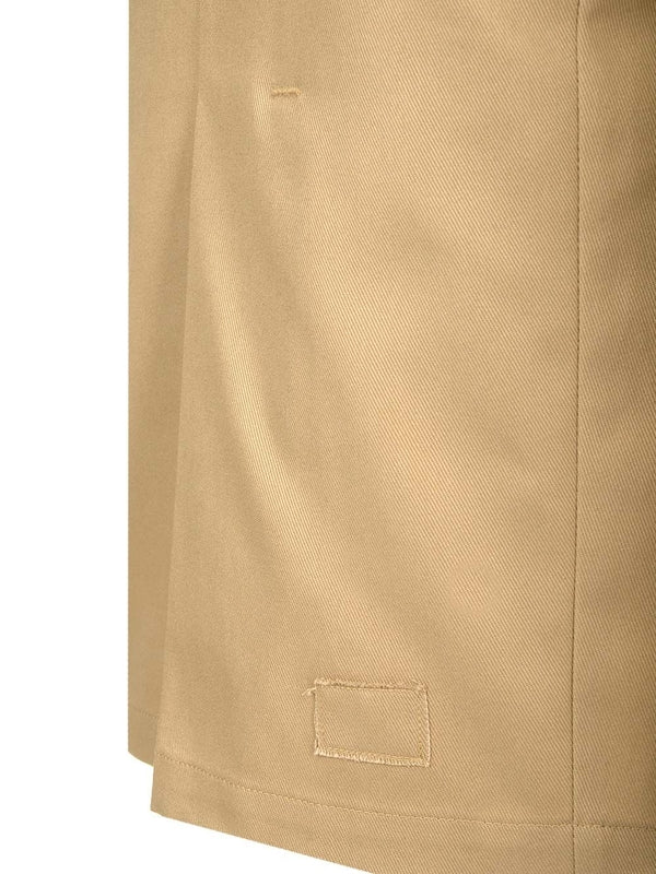 Cotton Gabardine Midi Skirt - Image 5