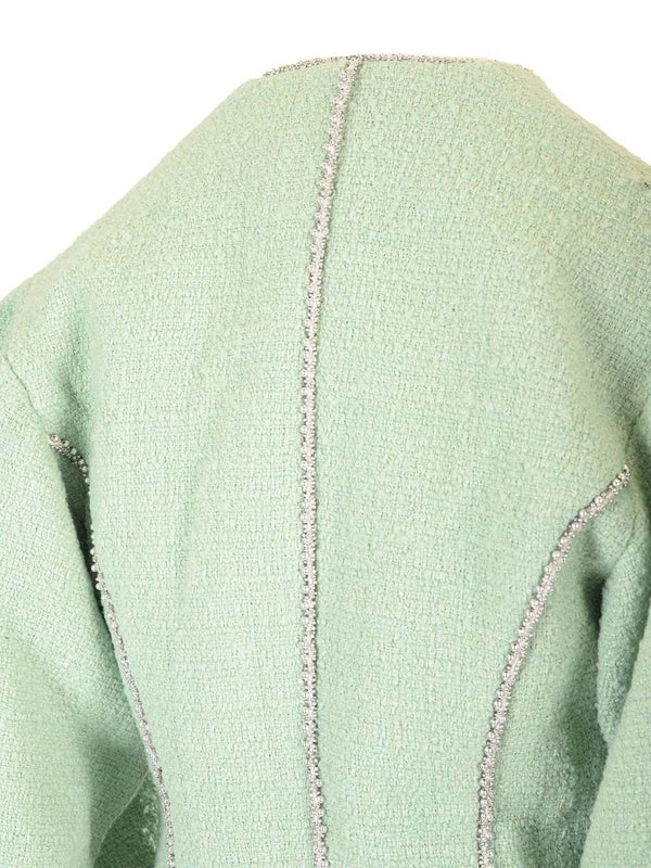 Balloon Sleeve Bouclé Jacket - Image 6