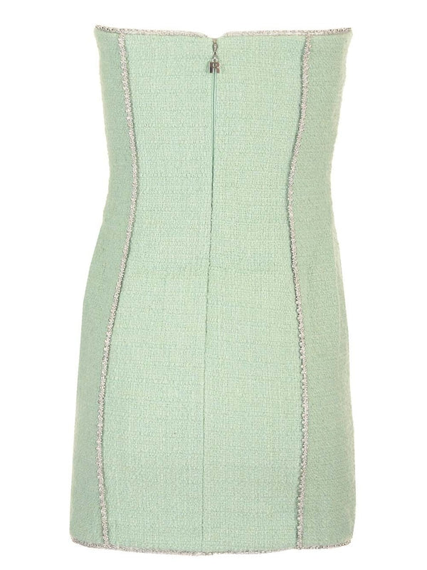Textured Bouclé Mini Dress - Image 2