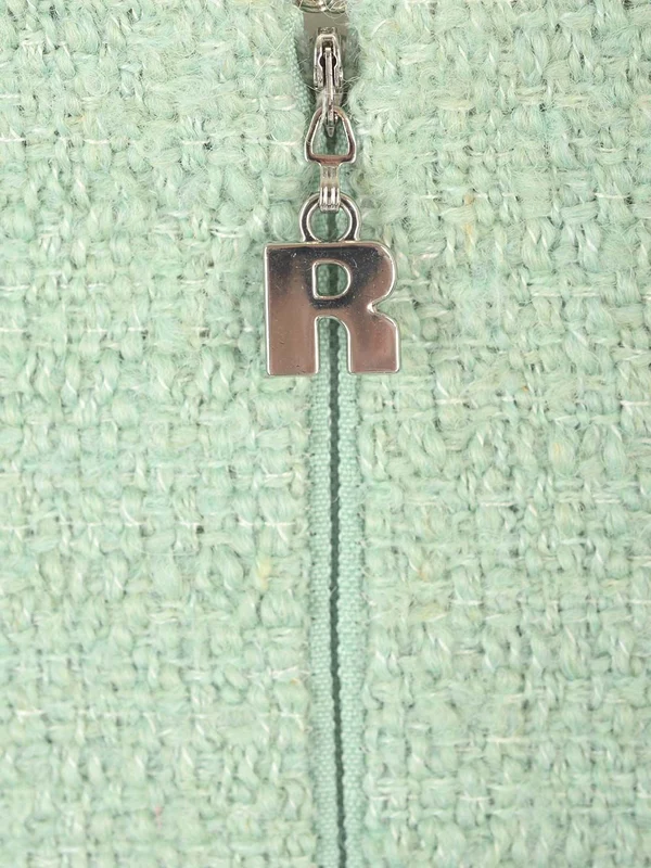 Textured Bouclé Mini Dress - Image 6