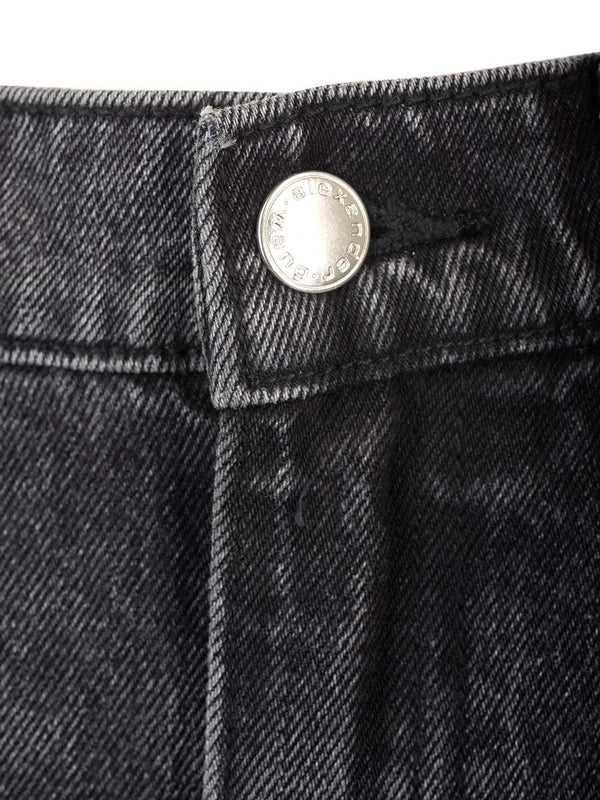 Alexanderwang Grey Denim Pants - Image 4