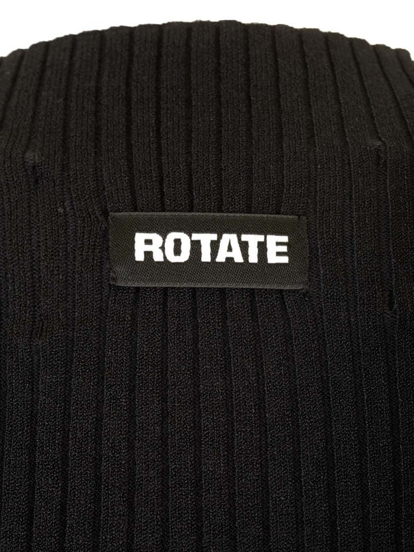 Flare Cuffs Rib Sweater - Image 5