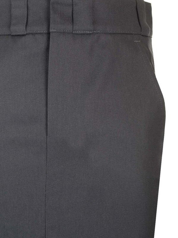 Cotton Gabardine Midi Skirt - Image 4