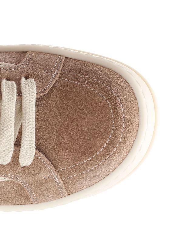 Vintage Leather Low-top Sneakers - Image 4