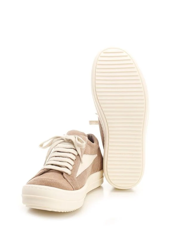 Vintage Leather Low-top Sneakers - Image 5