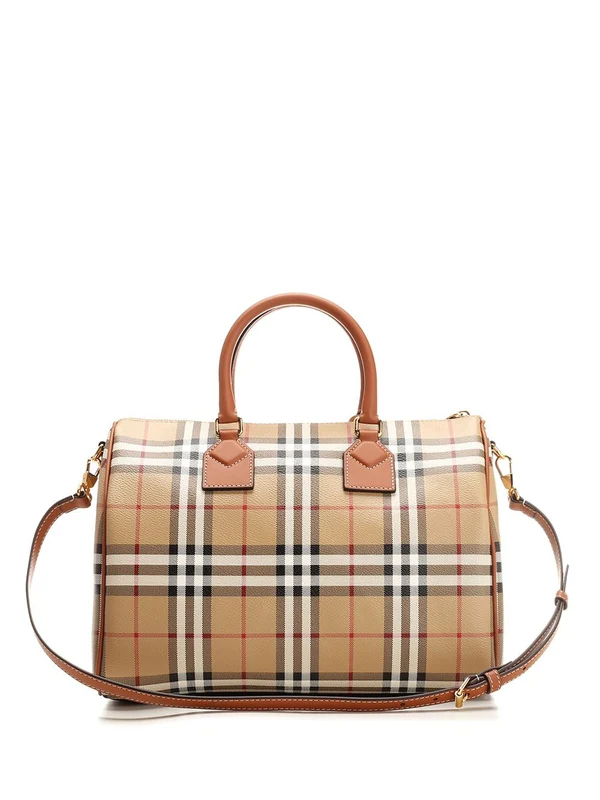 Bowling Check Pattern Tote Bag - Image 3