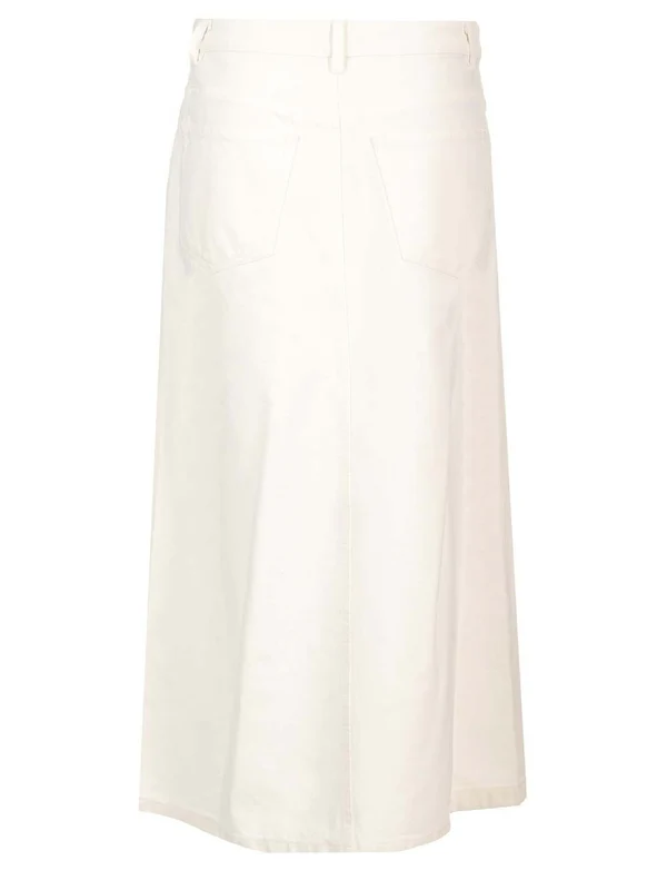 Georgia Cotton Midi Skirt - Image 2