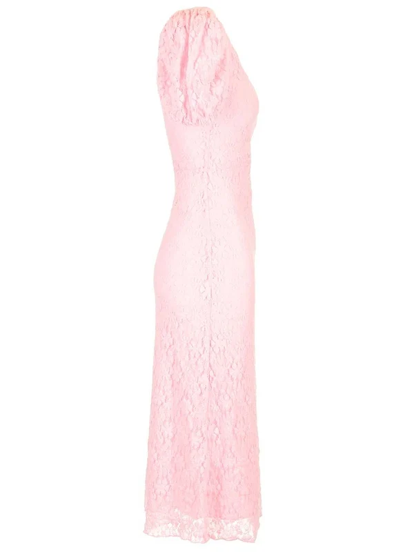 Lace Midi Dress - Image 3