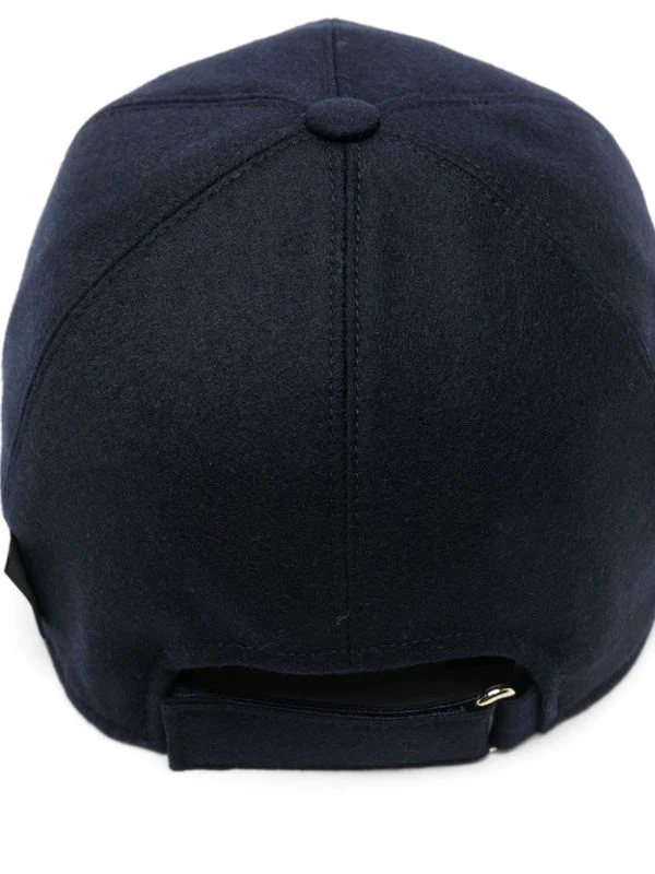 Logo Tab Wool Cashmere Ball Cap - Image 2
