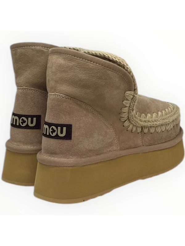 Eskimo Mini Platform Leather Ankle Boots - Image 2