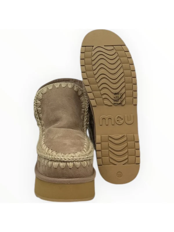 Eskimo Mini Platform Leather Ankle Boots - Image 3