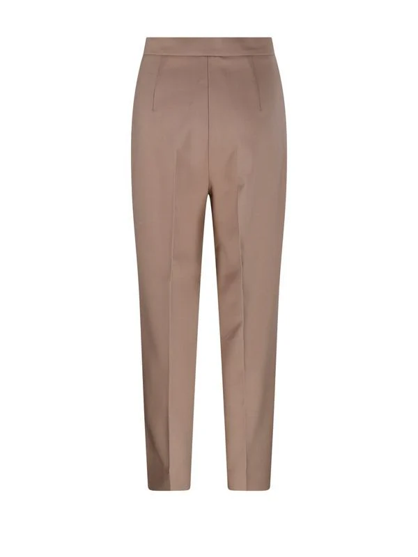 Pleated Wool Pants - Image 3