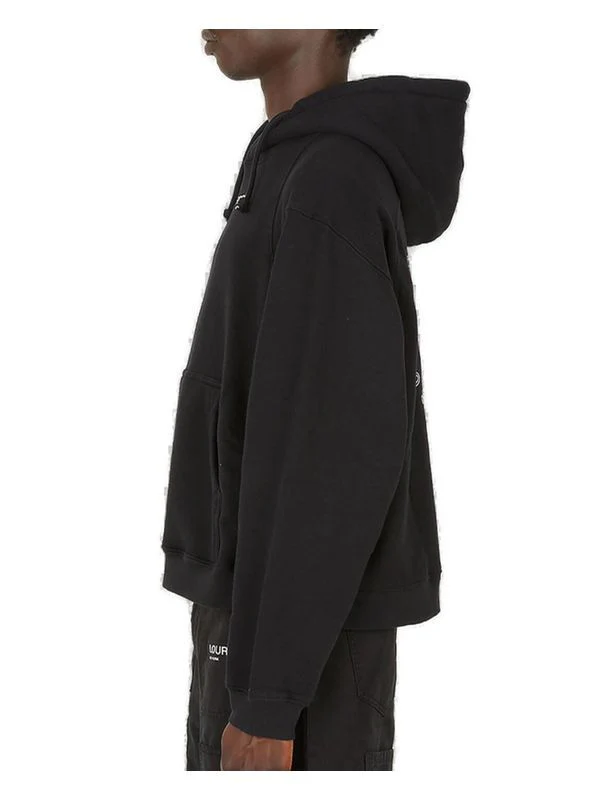 Logo Detail Drawstring Hood - Image 3