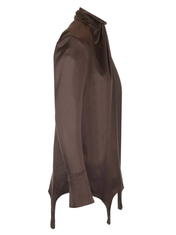 Garter Silk Blouse - Image 3
