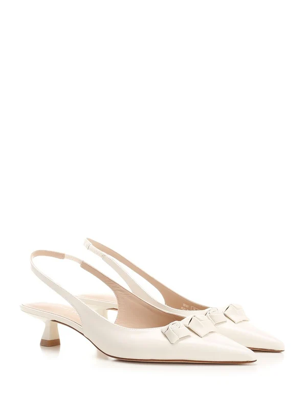 Rosie Dorsay Leather Slingback Heels - Image 2