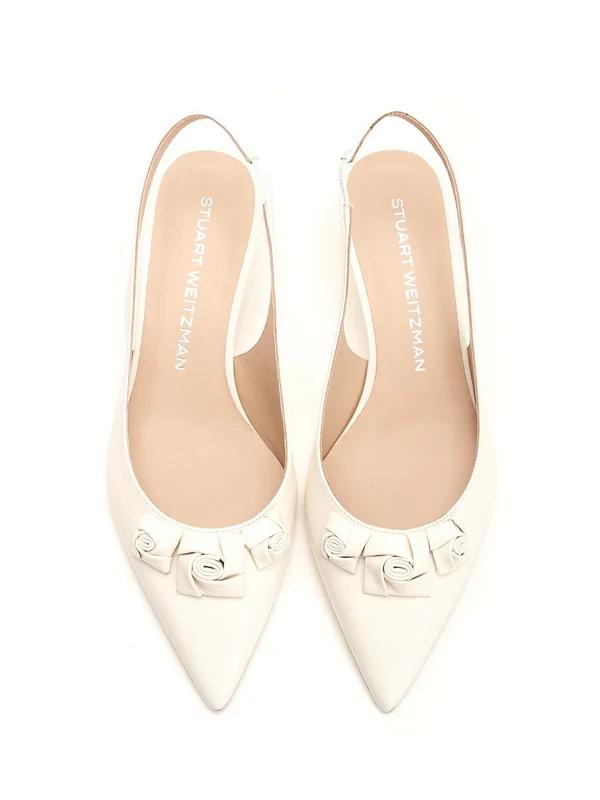 Rosie Dorsay Leather Slingback Heels - Image 5