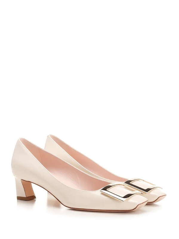Trompette Leather Pumps Heel - Image 2