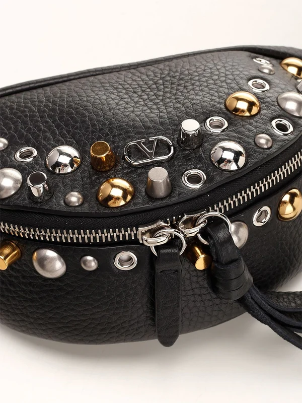 Nellcote Stud Leather Belt Bag - Image 5