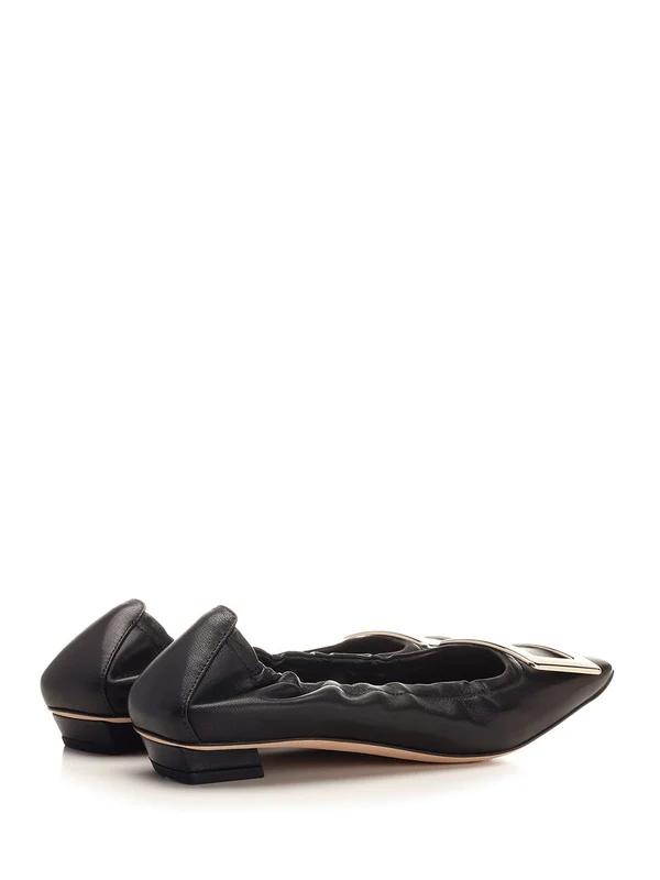 Belle Vivier Ballerina Flat Shoes - Image 3